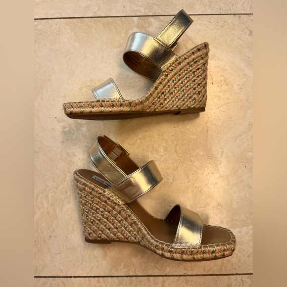 Steve Madden Espadrille Wedge Sandals - Picture 1 of 9